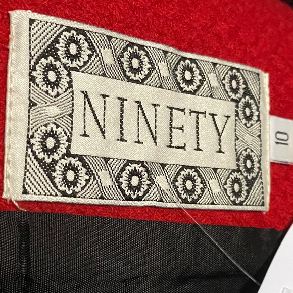 Vintage 80s Houndstooth Tweed Blazer - Picture 4 of 4